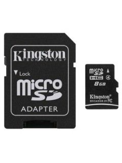 Kingston 8GB MicroSDHC Class 4  SDC4/8GB Price