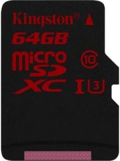 Kingston 64GB MicroSDXC Class 10 SDCA3/64GB Price