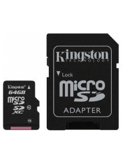 Kingston 64GB MicroSDXC Class 10 SDCX10/64GB Price