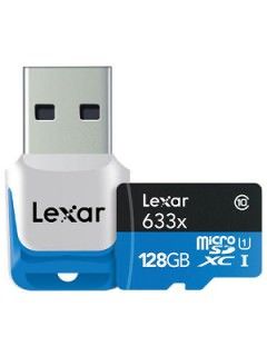 Lexar 128GB MicroSDXC Class 10 LSDMI128BSBNA633R Price