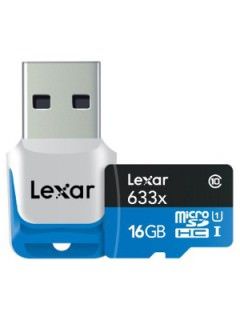Lexar 16GB MicroSDHC Class 10 LSDMI16GBSBNA633R Price