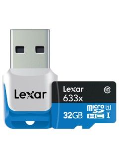Lexar 32GB MicroSDHC Class 10 LSDMI32GBSBNA633R Price