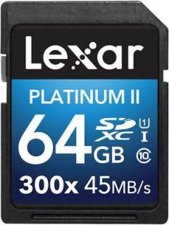 Lexar 64GB MicroSDXC Class 10 LSD64GBBNL300 Price