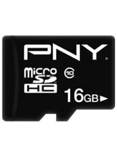 PNY 16GB MicroSDHC Class 10 P-SDU16G10-GE Price