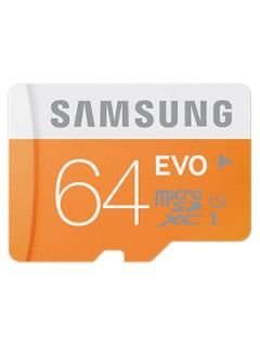 Samsung 64GB MicroSDXC Class 10 MB-MP64D Price