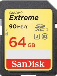 Sandisk 64GB SD Class 10 Extreme SDSDXNE-064G-GNCIN Price