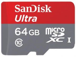 Sandisk 64GB MicroSDXC Class 10 SDSQUNC-064G-GN6MA Price