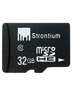 Strontium 32GB MicroSDHC Class 10 SR32GTFC10R Price