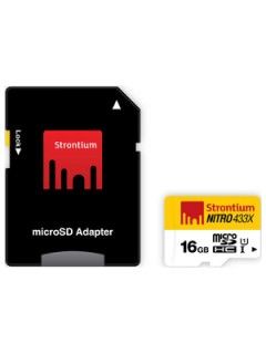 Strontium 16GB MicroSDHC Class 10 SRN16GTFU1 Price