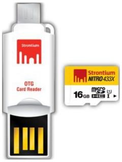 Strontium 16GB MicroSDHC Class 10 SRN16GTFU1T Price