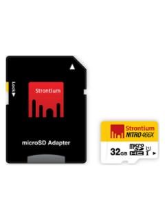 Strontium 32GB MicroSDHC Class 10 SRN32GTFU1 Price