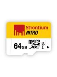 Strontium 64GB MicroSDXC Class 10 SRN64GTFU1C Price