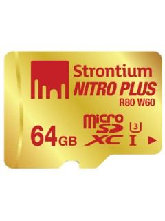 Strontium 64GB MicroSDXC Class 10 SRP64GTFU1C Price