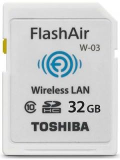 Toshiba 32GB SD Class 10 Flash Air III PFW032U-1CCW Price
