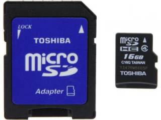 Toshiba 16GB MicroSDHC Class 4 PFM016U-1DAK Price
