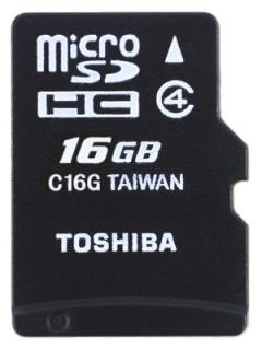 Toshiba 16GB MicroSD Class 4 SD-C16GJ Price