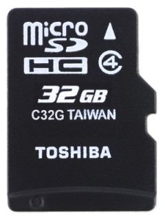 Toshiba 32GB MicroSD Class 4 SD-C32GJ Price