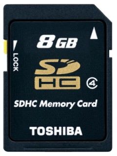 Toshiba 8GB SD Class 4 SD-K08GJ Price