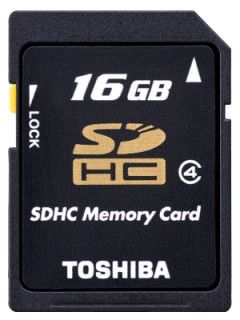 Toshiba 16GB SD Class 4 SD-K16GJ Price