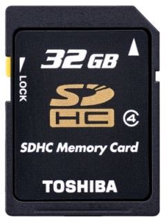 Toshiba 32GB SD Class 4 SD-K32GJ Price