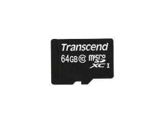 Transcend 64GB MicroSDXC Class 10 TS64GUSDXC10 Price