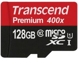 Transcend 128GB MicroSDXC Class 10 TS128GUSDU1 Price