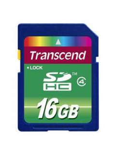 Transcend 16GB MicroSDHC Class 4 TS16GSDHC4 Price