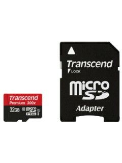 Transcend 32GB MicroSDHC Class 10 TS32GUSDU1 Price