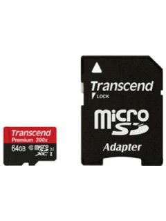 Transcend 64GB MicroSDXC Class 10 TS64GUSDU1 Price