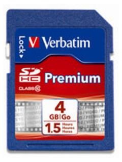 Verbatim 4GB MicroSDHC Class 10 96171 Price