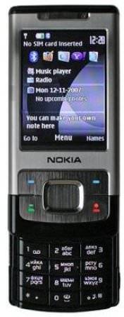 Nokia 6500 Slide