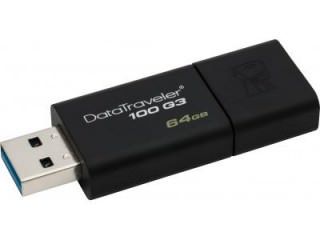 Kingston Data Traveler 100 G3 DT100G3 USB 3.0 64 GB Pen Drive Price