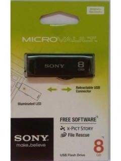 Sony USM-8W/B USB 2.0 8 GB Pen Drive Price