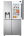 LG GL-X257ABSX 635 Ltr Side-by-Side Refrigerator