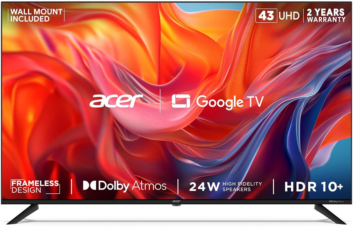 Acer AR43GT2851UDFL 43 inch (109 cm) LED 4K TV