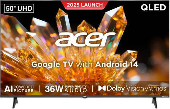 Acer AR50QDVGU2875BD 50 inch (127 cm) QLED 4K TV