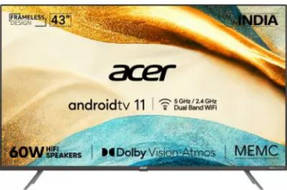 Acer H Series AR43AR2851UDPRO 43 inch (109 cm) LED 4K TV