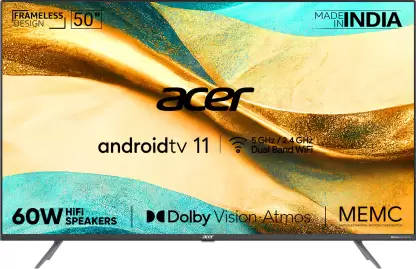 Acer H Series AR50AR2851UDPRO 50 inch (127 cm) LED 4K TV