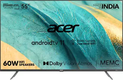 Acer H Series AR55AR2851UDPRO 55 inch (139 cm) LED 4K TV