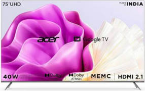 Acer I Series AR75GR2851UDFL 75 inch (190 cm) LED 4K TV