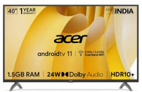 Acer P Series AR40AR2841FD 40 inch (101 cm) LED Full HD TV