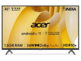 Compare Acer P Series AR40AR2841FD 40 inch (101 cm) LED Full HD TV