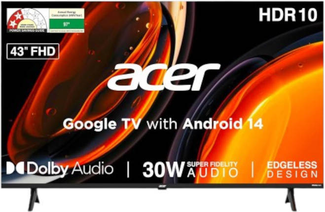 Acer Ultra I AR43FDJGU2841BD 43 inch (109 cm) LED Full HD TV