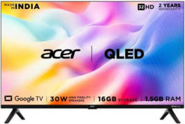Acer V Series AR32GR2841VQD 32 inch (81 cm) QLED HD-Ready TV