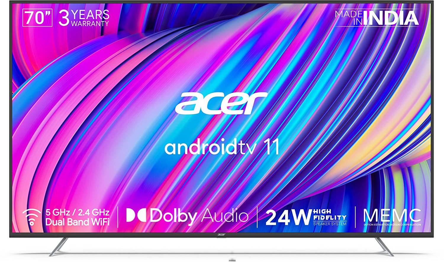 Acer XL Series AR70AR2851UD 70 inch (177 cm) LED 4K TV