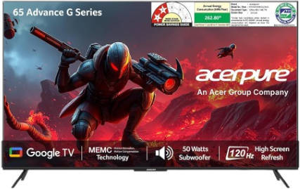 Acerpure Advance G Series AP65QG96MGS5 65 inch (165 cm) QLED 4K TV