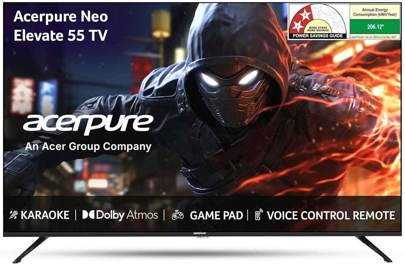 Acerpure Elevate Neo AP55UG75PELN5 55 inch (139 cm) QLED 4K TV
