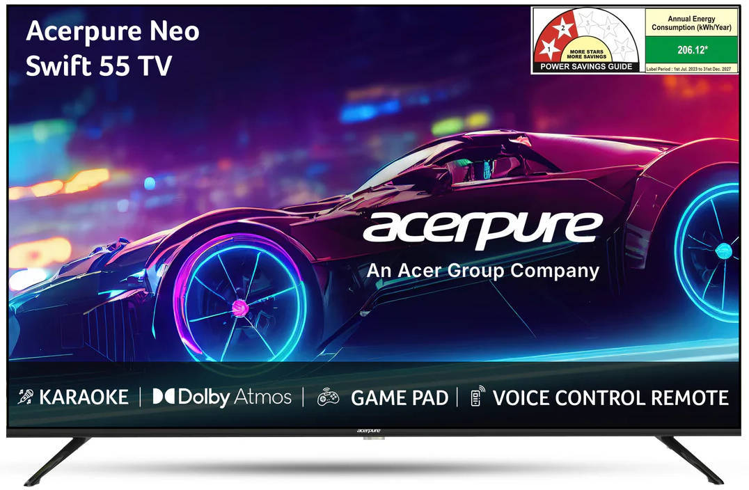 Acerpure Swift Neo AP55UG75PSFN5 55 inch (139 cm) LED 4K TV