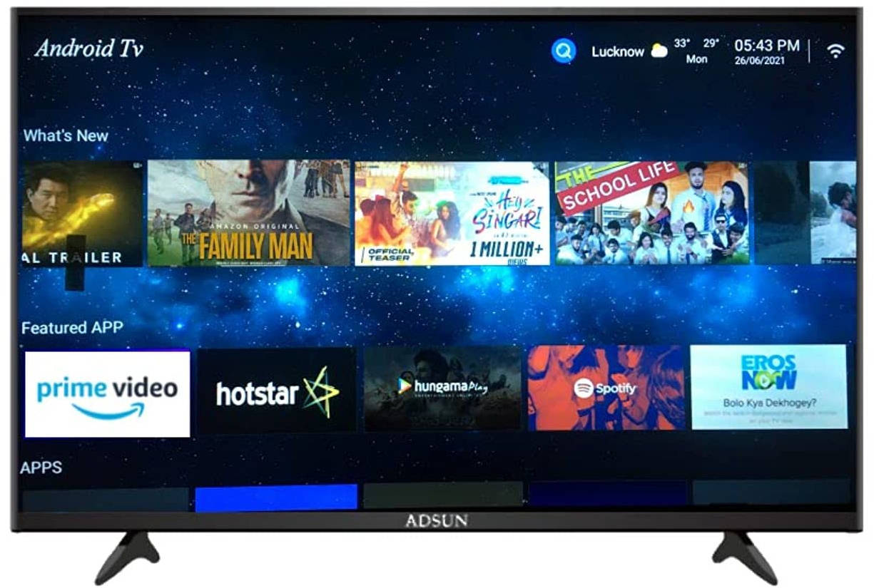 Adsun A-4000S 40 inch (101 cm) LED HD-Ready TV