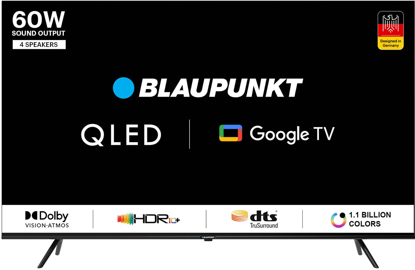 Blaupunkt 75QD7040 75 inch (190 cm) QLED 4K TV